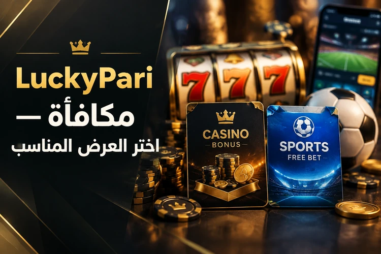 LuckyPari مكافأة — اختر العرض المناسب